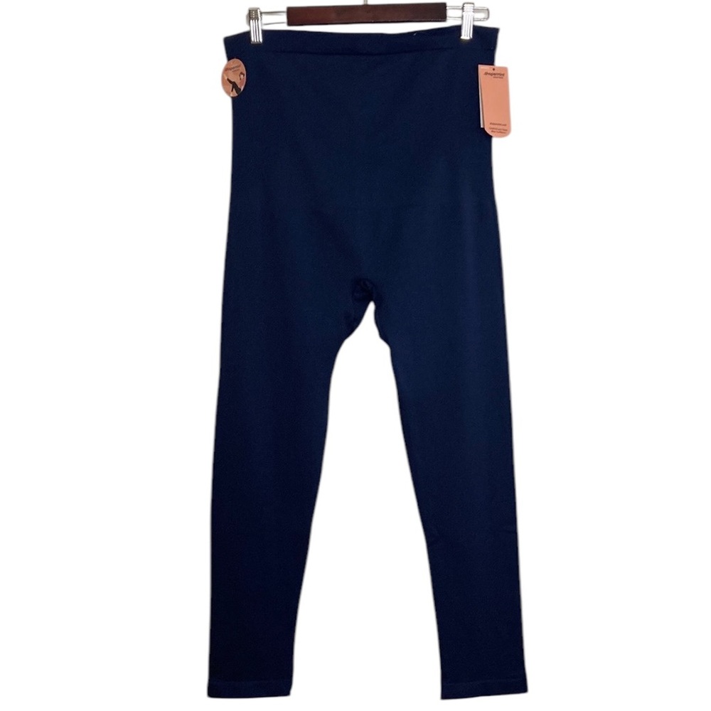 New Shapermint Leggings Navy Blue Womens 3XL High Waisted Shaping Comfy Stretch